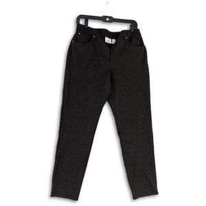 So Slimming By Chico's  Womens 5 pocket Charcoal Jean Style Pant - Size 1